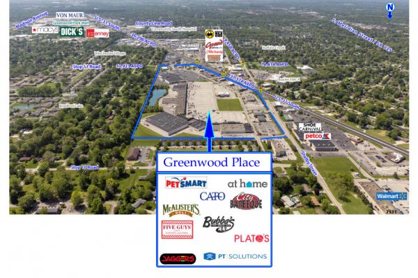 Greenwood Park Mall shopping plan