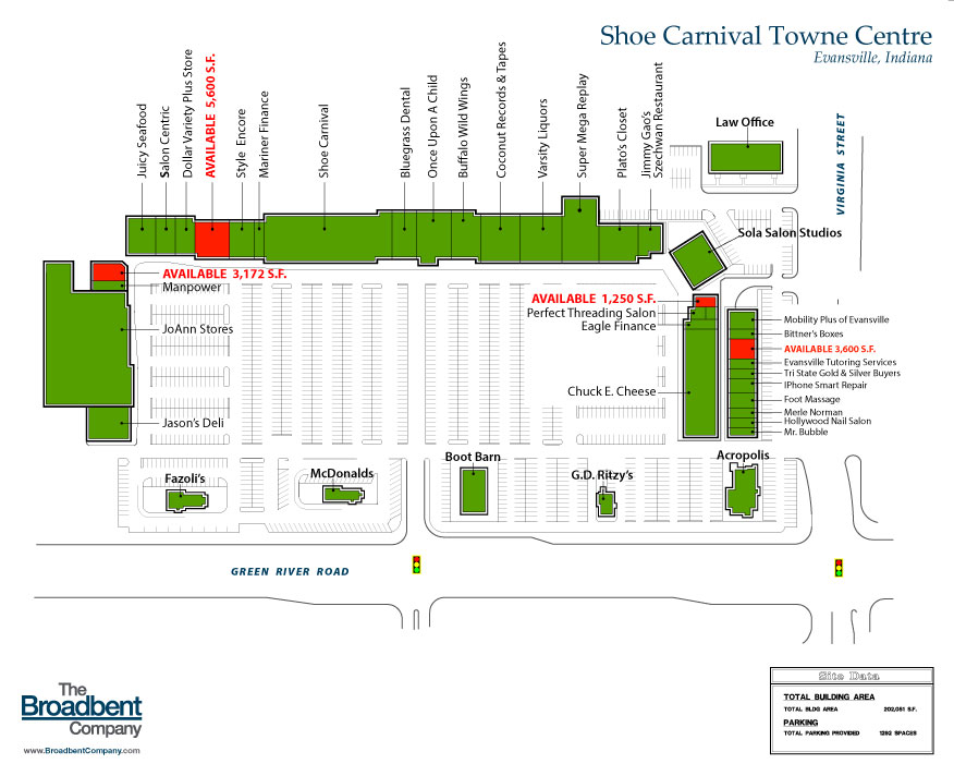 Shoe-Carnival-Towne-Centre-ESite-Plan